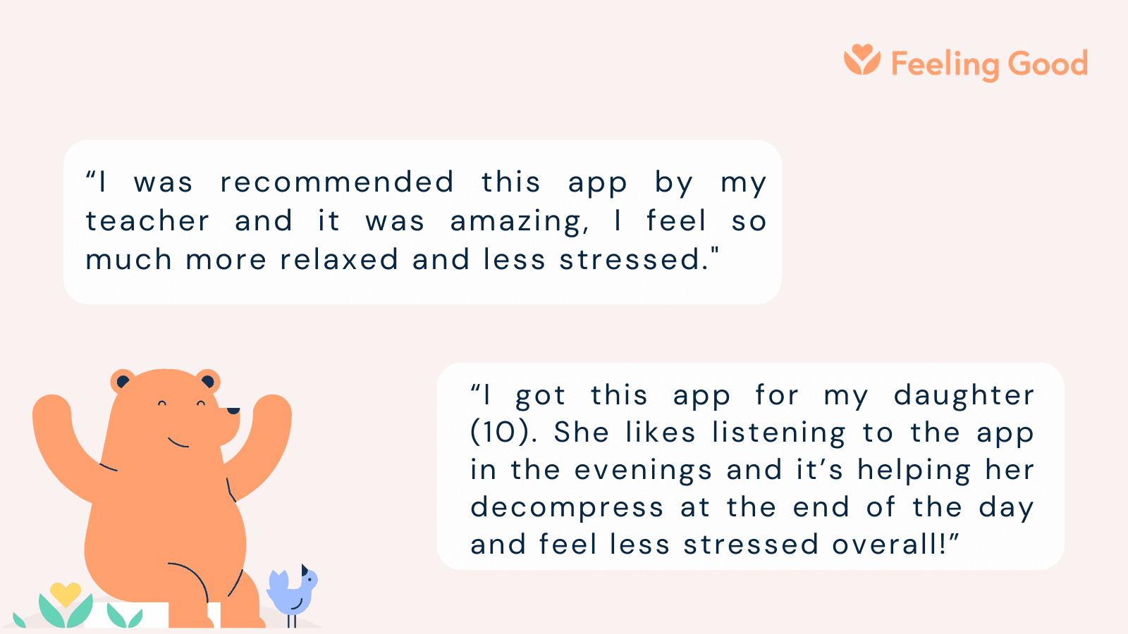 Feeling Good Teens user feedback quotes